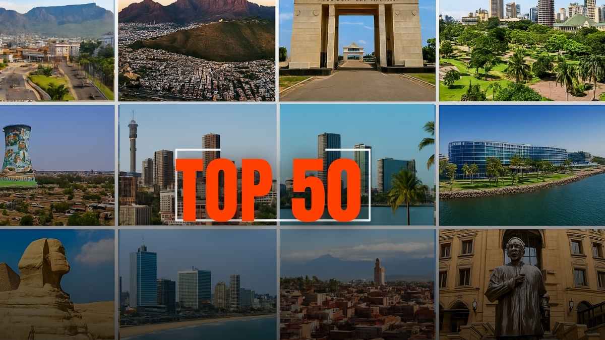 grandes lignes 50 villes les plus attractives d’Afrique selon Oxford Economics ?