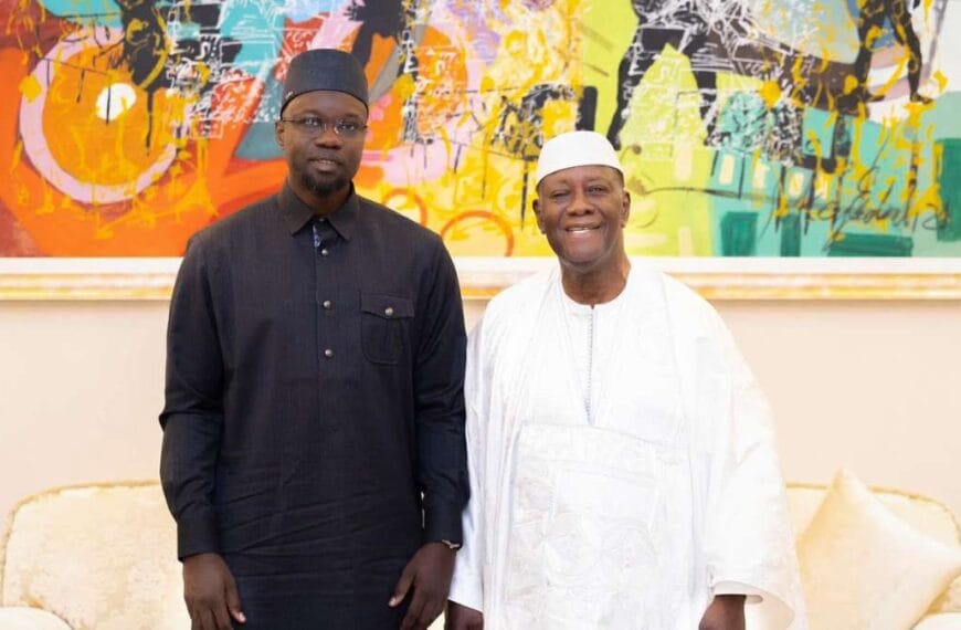 Ousmane Sonko à Abidjan : priorité à la coopération sécuritaire régionale