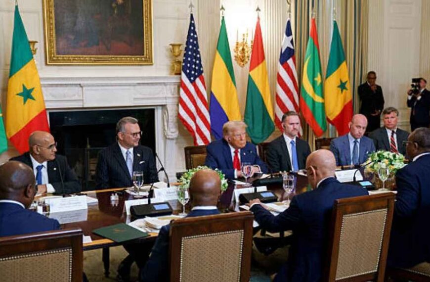 Trump déroule le tapis rouge à cinq chefs d’État africains…