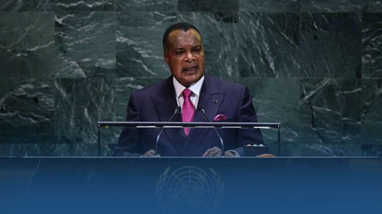 Sassou Nguesso à l’ONU “L’Afrique ne peut plus rester marginalisée”