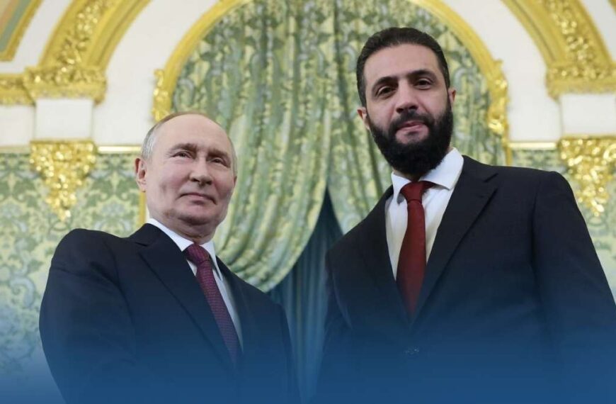 Poutine et Al-Sharaa la realpolitik au rendez-vous