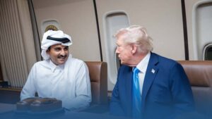 Trump fait escale au Qatar pour consolider la trêve à Gaza