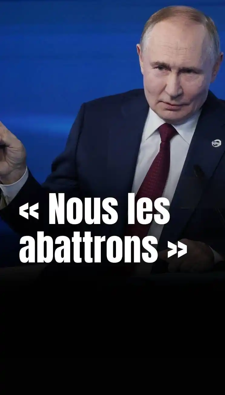 Vladimir Poutine Nous les abattrons 3