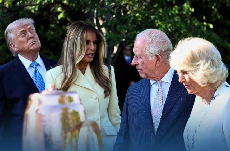 À la Maison-Blanche, Melania Trump orchestre une parenthèse végétale pour accueillir Charles III