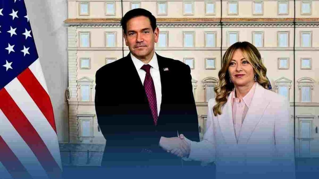 Meloni, Rubio et le Vatican : Rome tente d’apaiser les tensions ouvertes par Trump