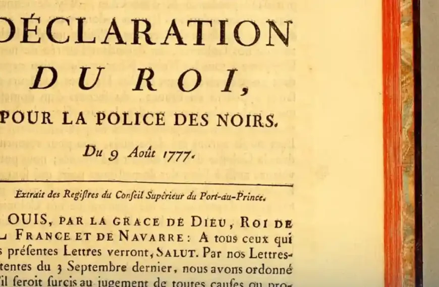 Le jour où la loi française réduisait les esclaves à de simples « meubles »